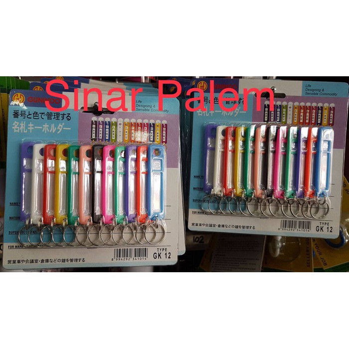 

Gantungan Kunci Label Nama / Produk Jepang Gunindo Bagus