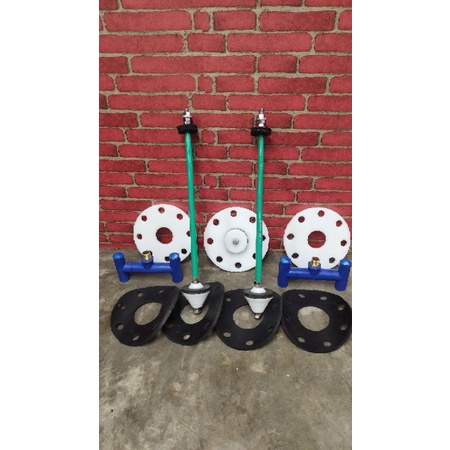 Pompa Hidram 3 Inch Bahan klep set 2 klep buang 1 klep hantar