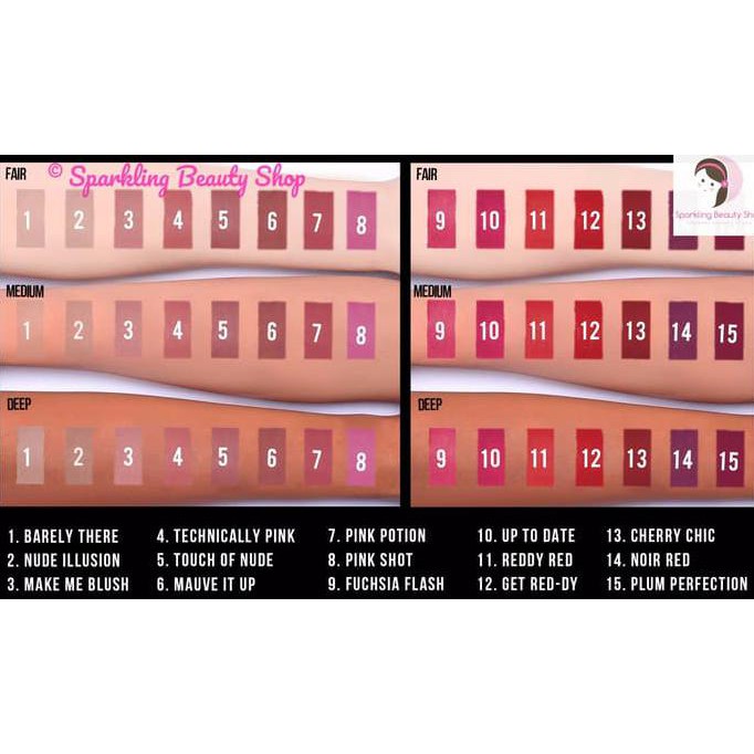 Maybelline Color Sensational Powder Matte Lipstick