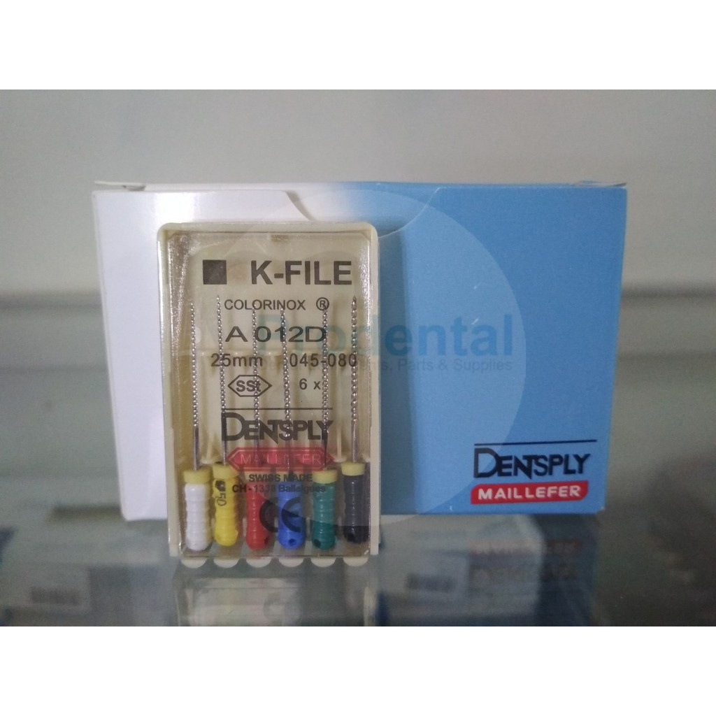 Dental kfile 25mm 45-80 / dental kfiles / kfile dentsply