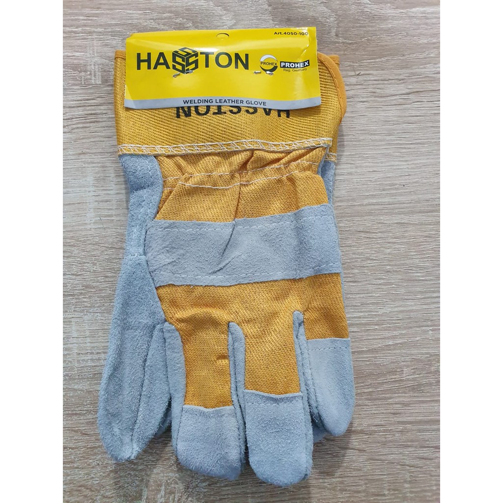 SARUNG TANGAN LAS KULIT HASSTON PROHEX 4050-100