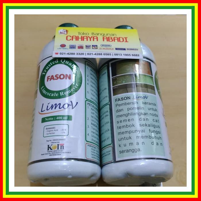 Pembersih Keramik Berteksur/Doff 'Fason Limov'