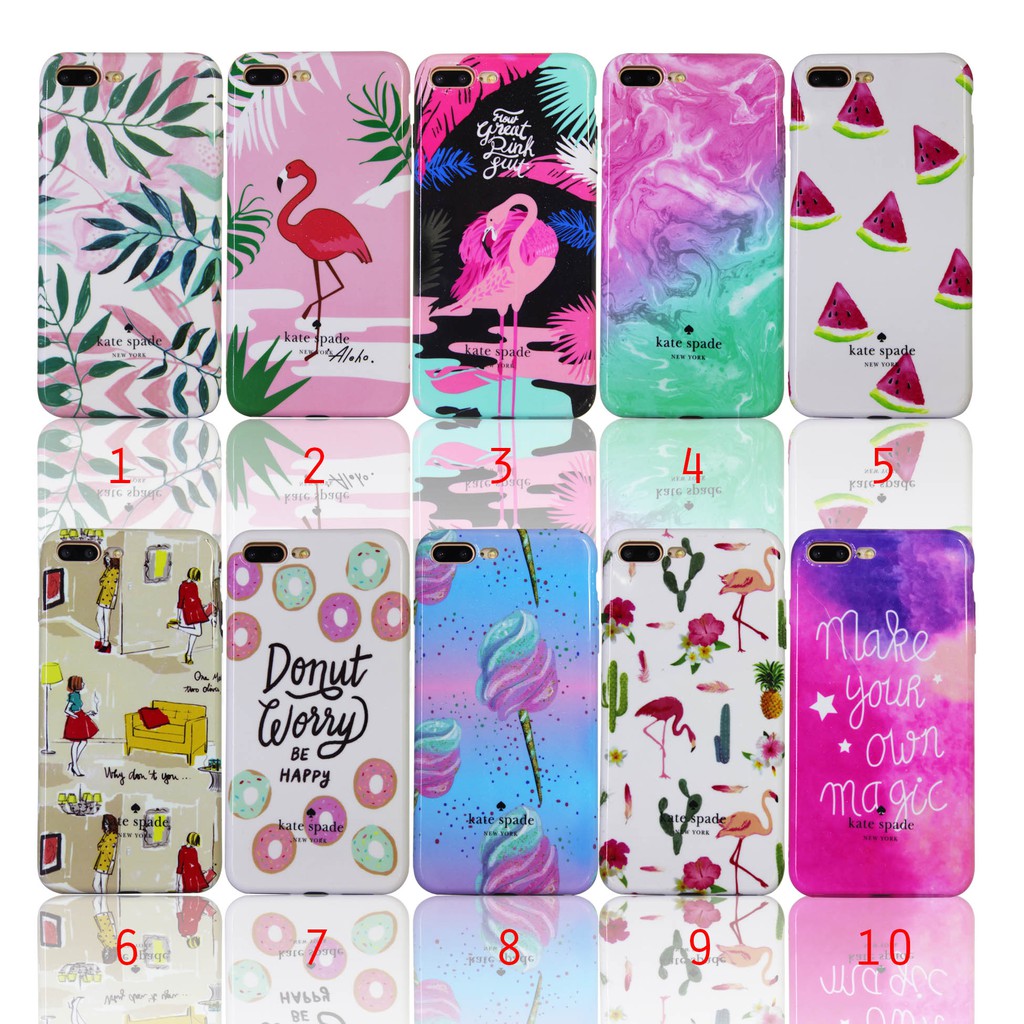 MallCasing - iPhone XS Max | X | 11 Pro 5.8 | 11 6.1 | 11 Pro Max 6.5 TPU Model Motif Soft Case