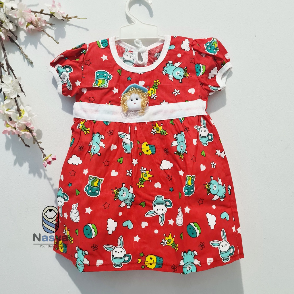 [MM-005] Setelan baju bayi 0 - 6 bulan motif kotak lucu + bandana