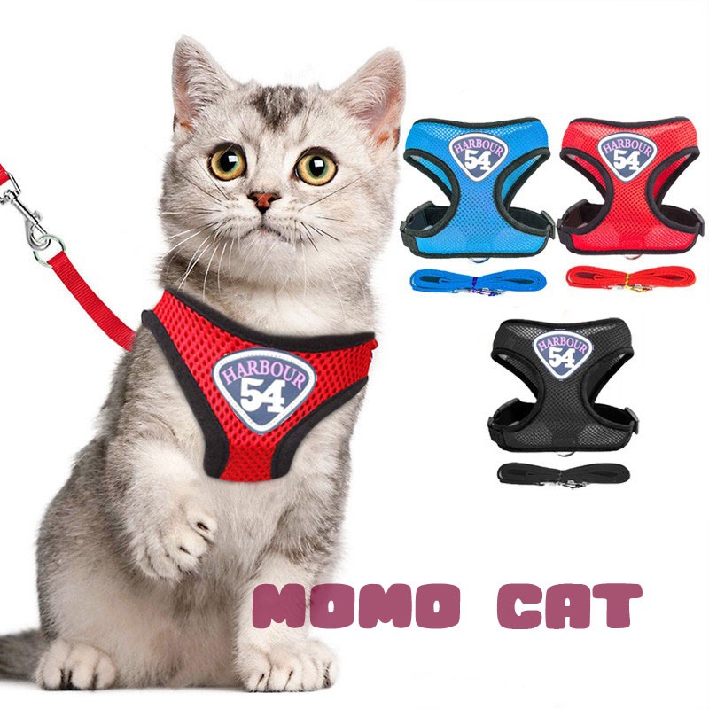 Rompi Tali Tuntun untuk Anjing / Kucing/ Harness Adjustable