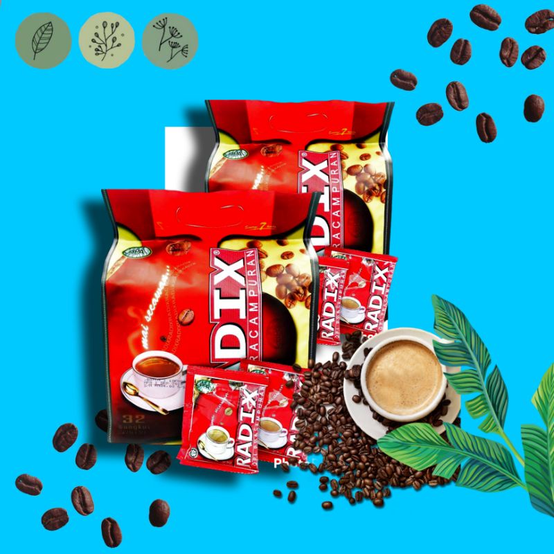 

PENAMBAH STAMINA TUBUH KOPI RADIX JUMBO MALAYSIA HPA ORIGINAL ISI 32 SACHET ORIGINAL