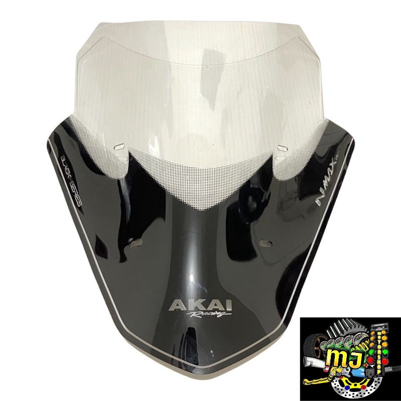 Winshield Nmax Vektor Akai Black series / Visor Nmax Model Vektor Akai Black Series-mj_motorshop