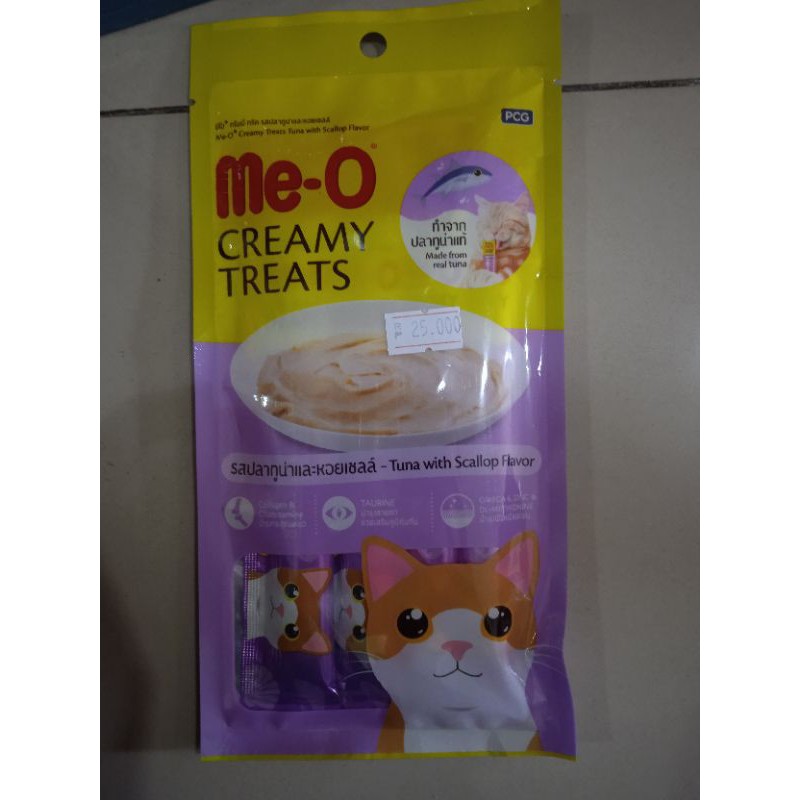 Liquid Snack Kucing ME O CREAMY TREATS ALL VARIAN