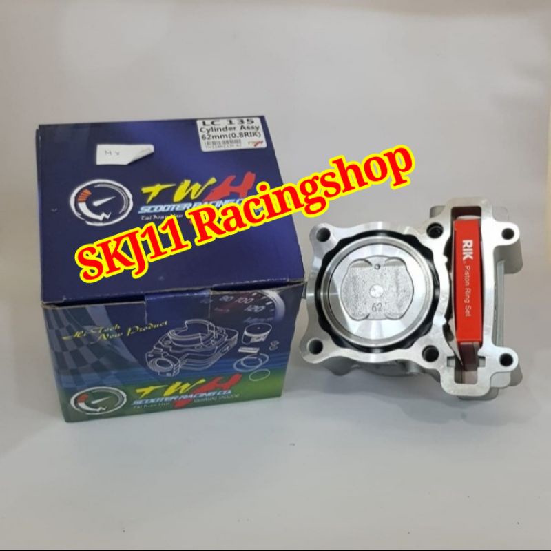 Cylinder Silinder Block Blok TWH Racing Jupiter MX R15 Vixion 62 mm Non moto1