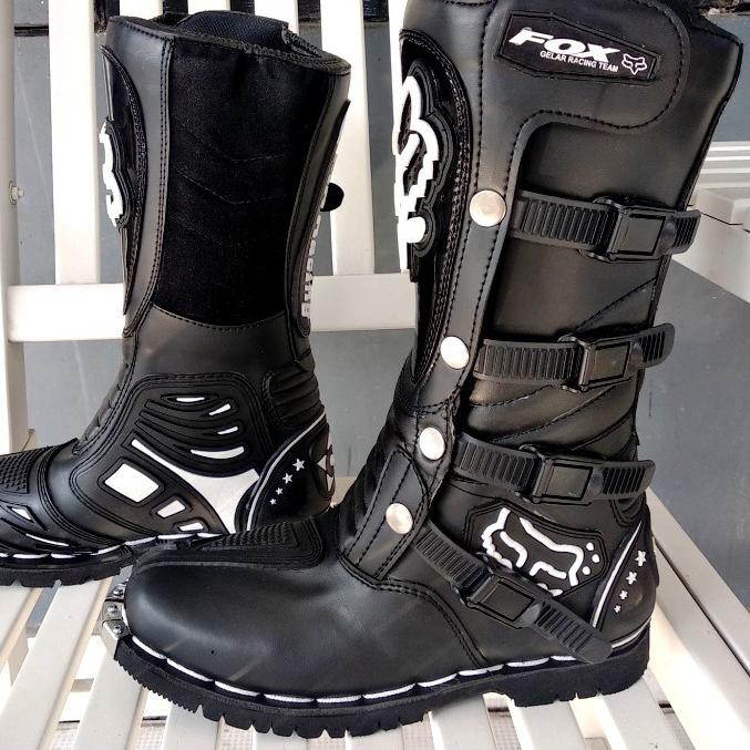 Sepatu Cross Trail Sepatu Bikers Pria Sepatu Motor Cross Trabas Sepatu Boots Turing MotoCross Tril