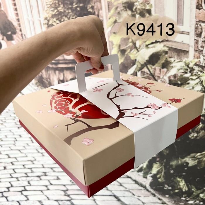 

Kotak Mooncake isi 4| sekat 4| K9413 dus Kue Bulan| Box K94| Packaging best seller