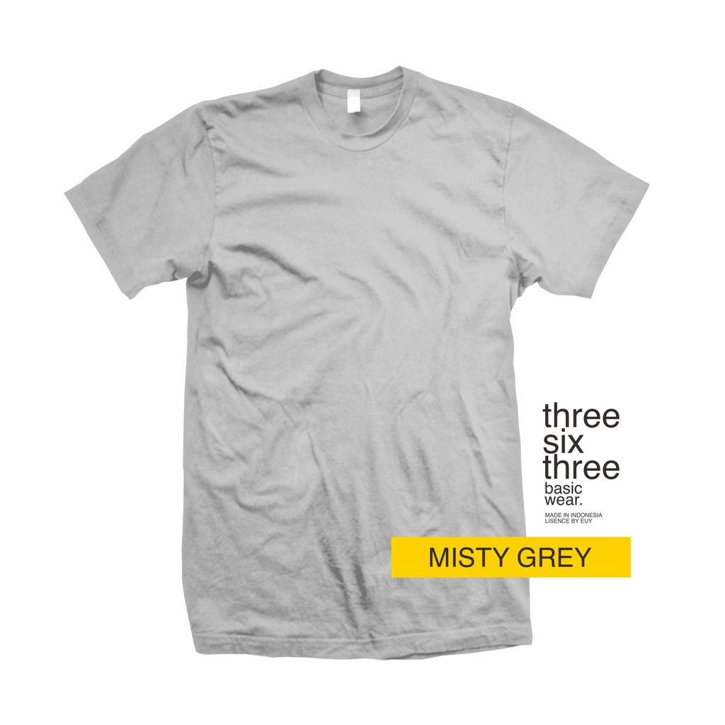 T-SHIRT MISTY GREY