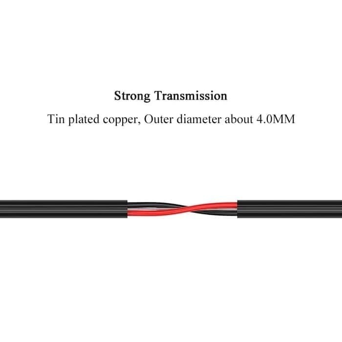 Kabel aux audio vention 6,5mm to 3,5 mm male to male-vention BAB