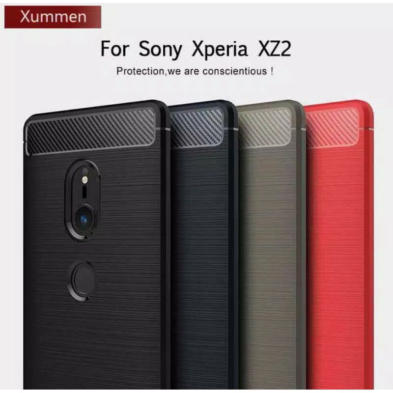 Carbon Fiber Case Xperia XZ2 Fashion Case Xperia XZ2