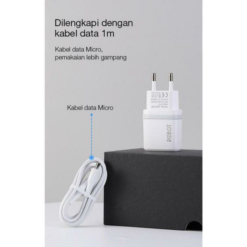 Charger Free Kabel Robot RT-K7 Original