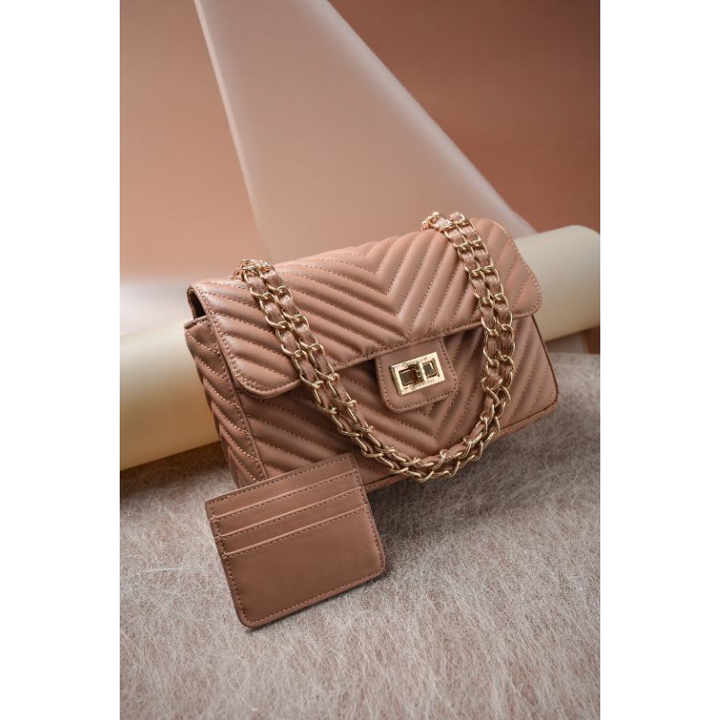 BOSTON CHEVRON LOCAL.ID Caramel