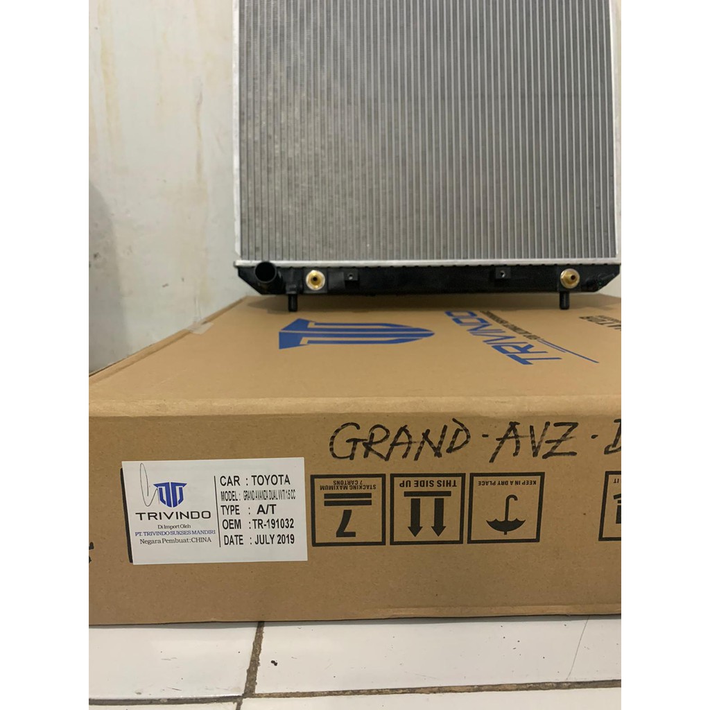 Radiator assy Grand Avanza dual vvti 1.5CC AT MATIC TR-191032 Trivindo