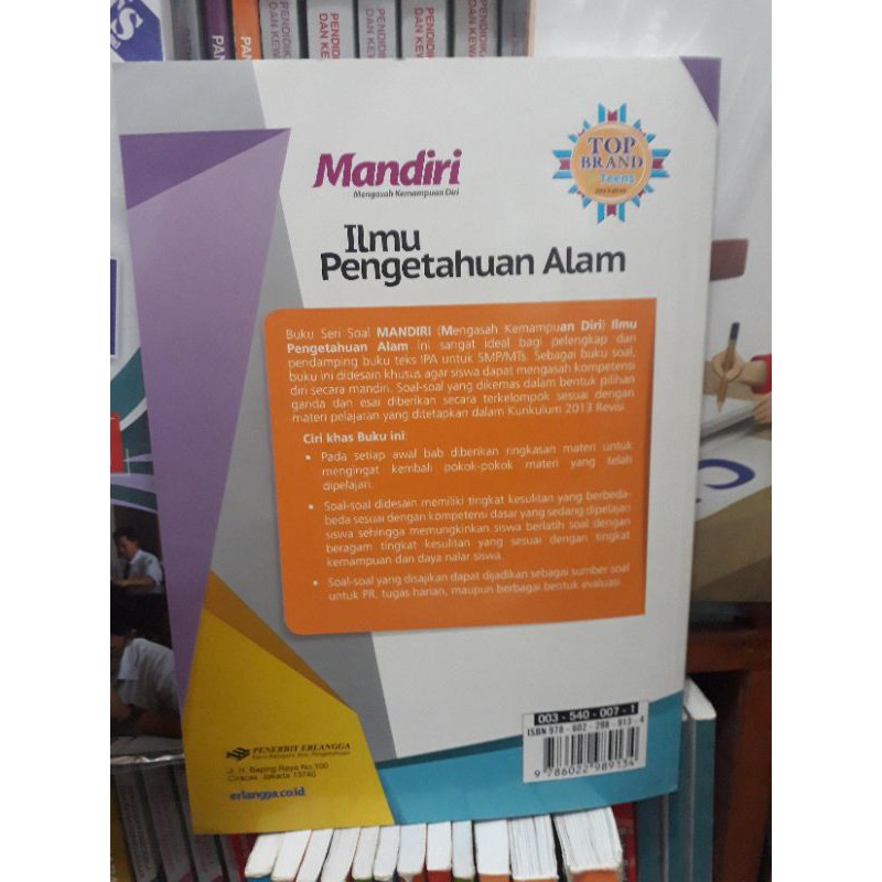 BUKU MANDIRI IPA ILMU PENGETAHUAN ALAM KELAS 9 SMP-1