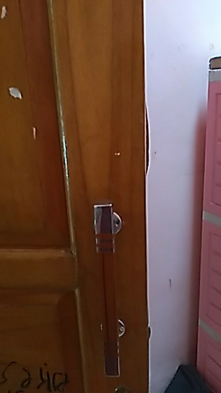 Handle Pintu Rumah 33 Cm Gagang Pintu Model Kg. Kotak Cat Tarikan Pintu Murah