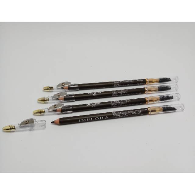 PENCIL ALIS IMPLORA GREY BROWN SIKAT SERUT (ecer)