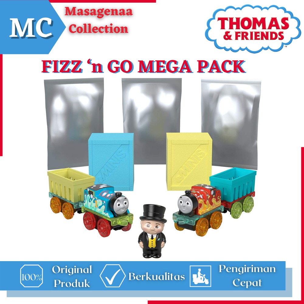 Kereta Kreta Api Mainan Anak Thomas And Friends Friend Minis Mini Kecil Set Diecast Murah Original
