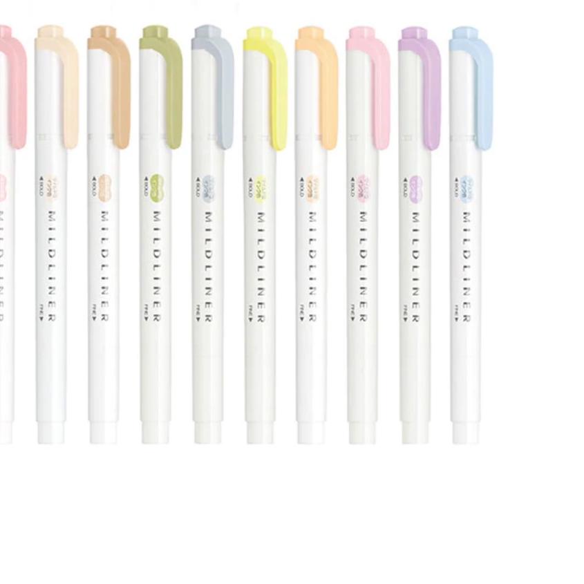 

YYYⓂ Zebra Mildliner Bullet Tip/Chisel Tip Colour Terkini