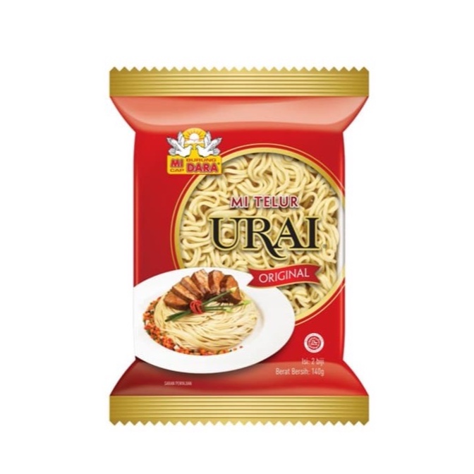 MIE BURUNG DARA URAI ORIGINAL 140 Gr original