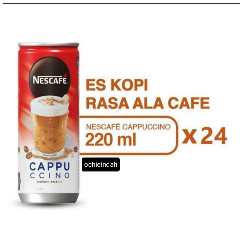 

NESCAFE RTD COFEE KALENG 220ml isi 24