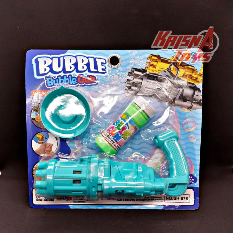 MAINAN ANAK BUBBLE GUN/BALON GELEMBUNG SABUN