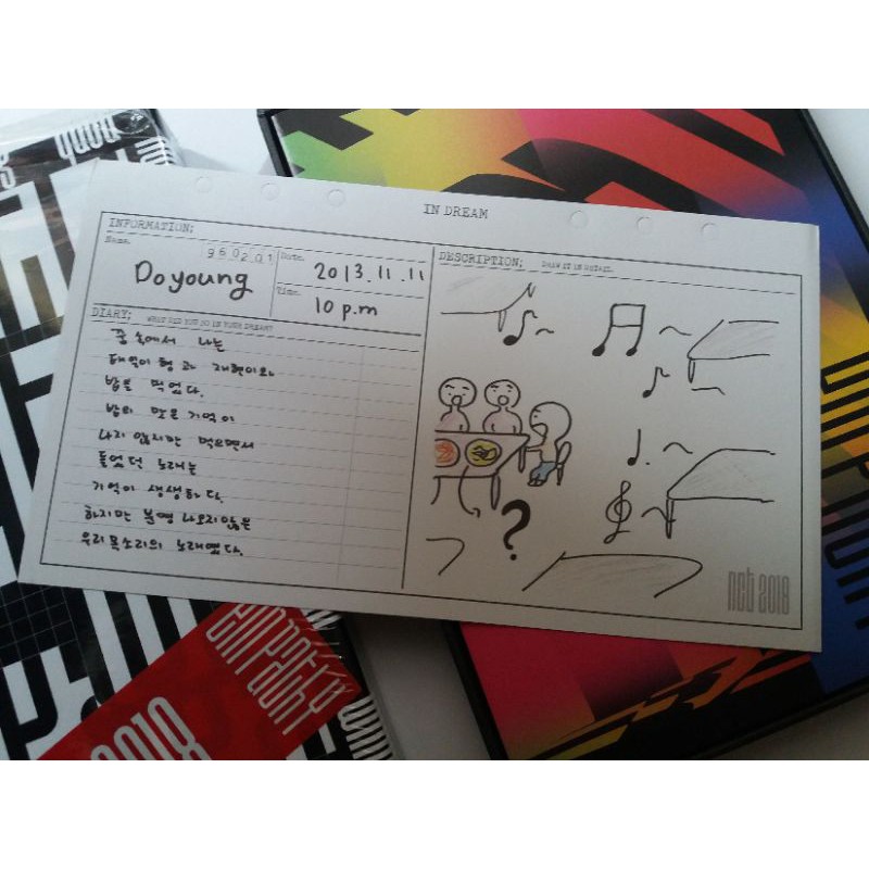 diary doyoung / diary renjun nct empathy