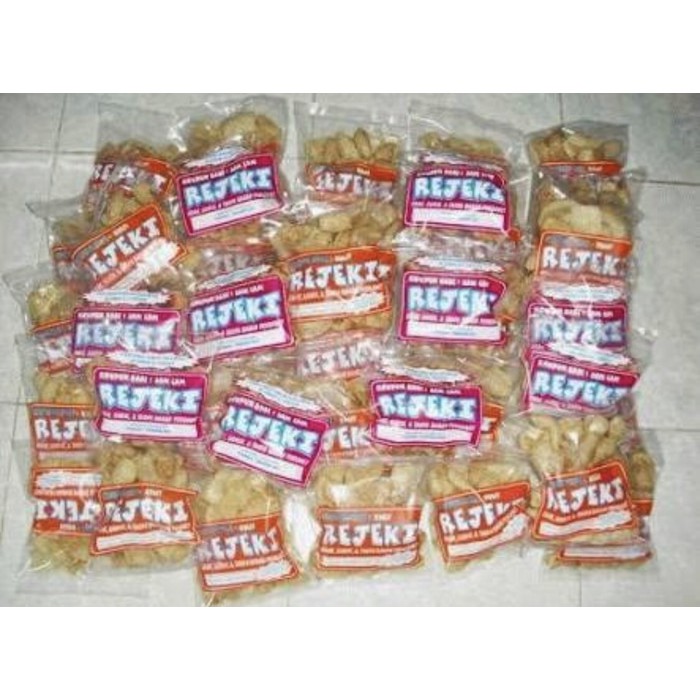 

Krupuk Samcan / Kulit Babi REJEKI Khas Bali 200gr