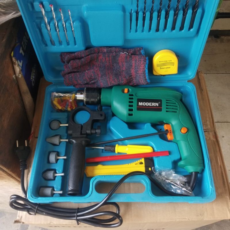 Bor set modern 13m bisa tembok