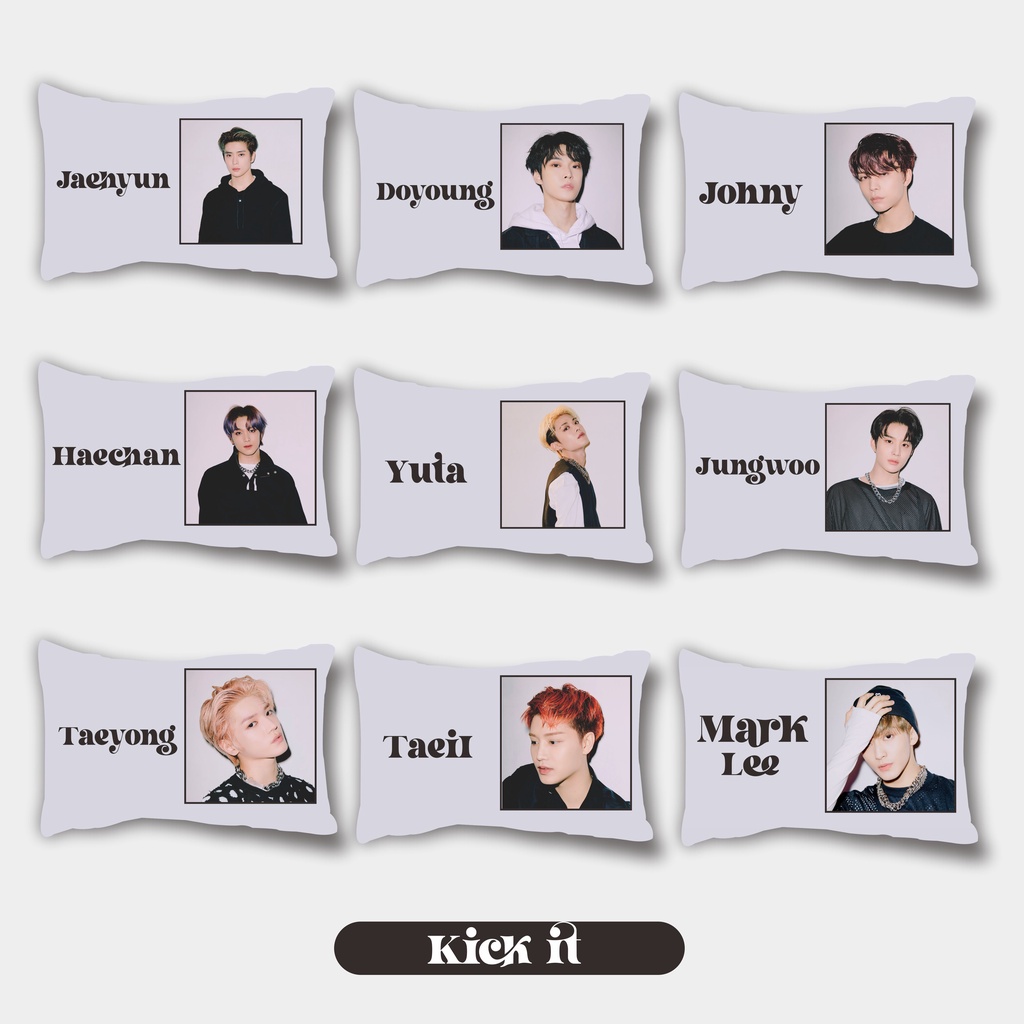 Sarung Bantal NCT 127 2baddies   &amp; Kick it Custom