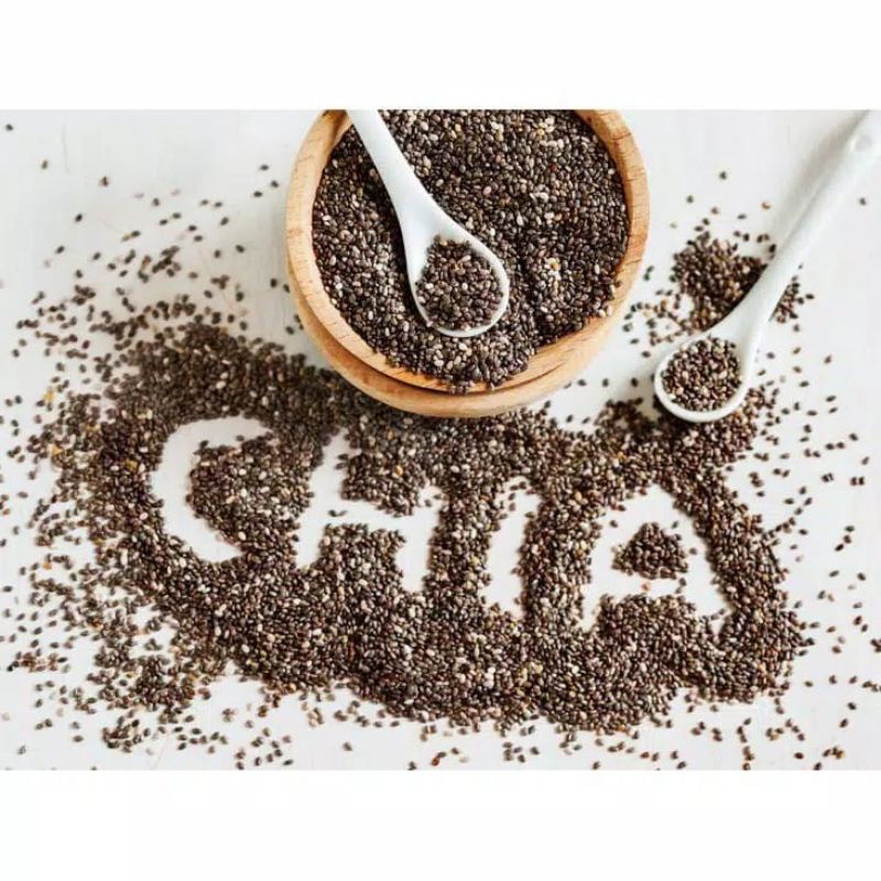 

Biji Chia Seed 1 Kg Organik Black Chiaseed Original Natural Super Food