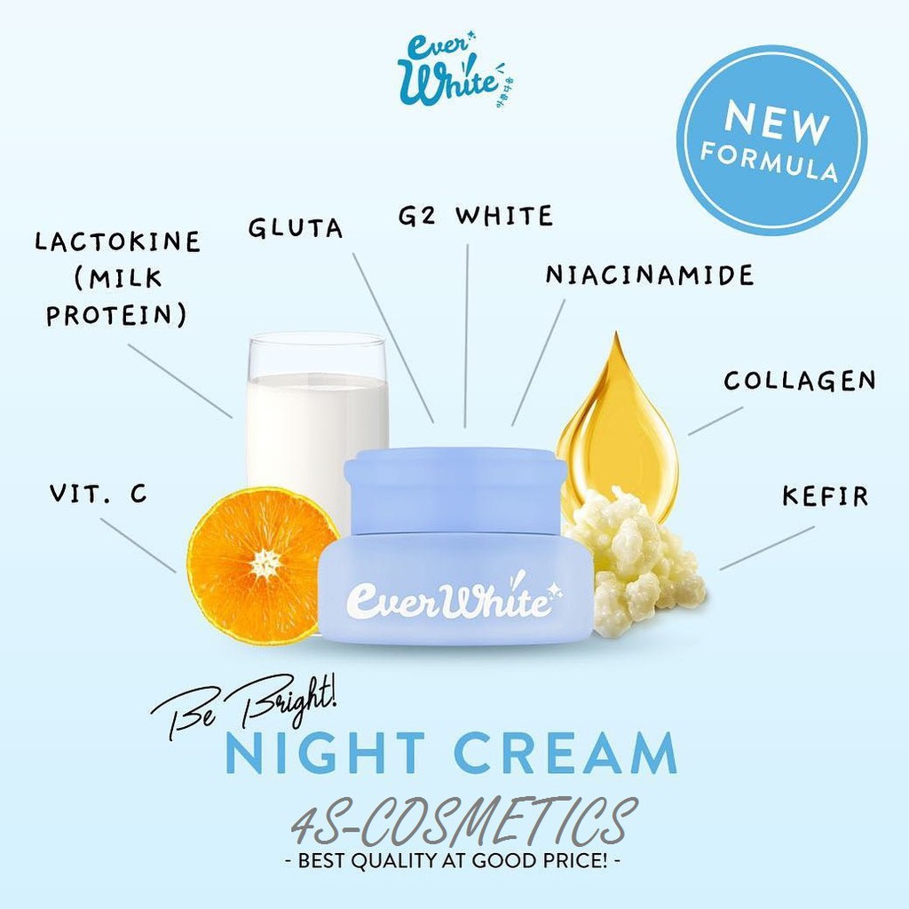 (Everwhite) Night Cream Be Bright