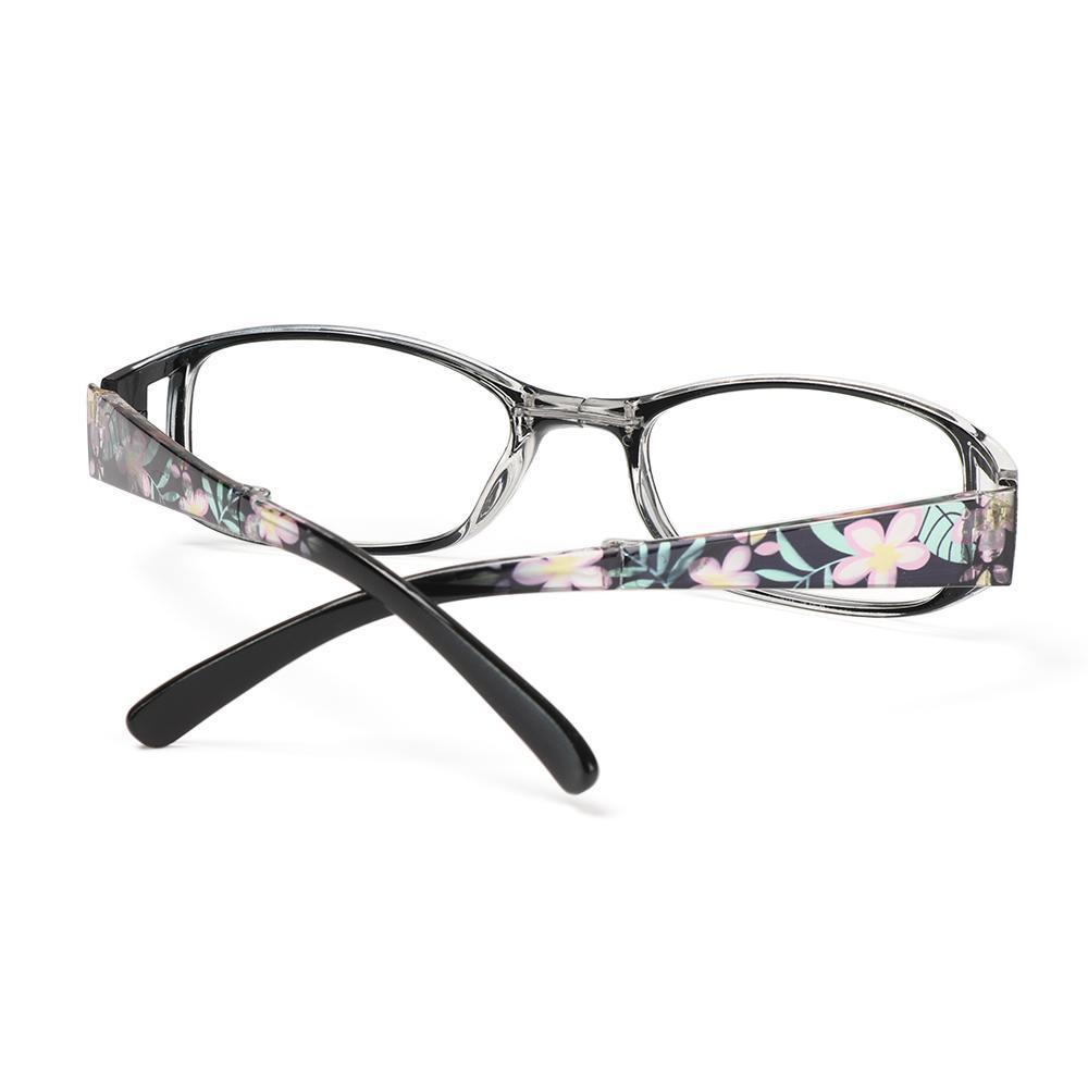 Lily Anti-blue Light Kacamata Fashion Printing Vintage Klasik Lipat Presbyopia Eyewear