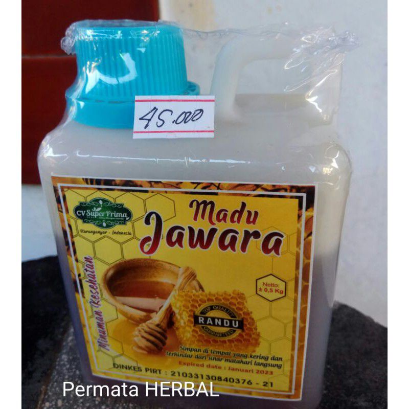 

Madu Randu Premium Asli Jawara 500 gram