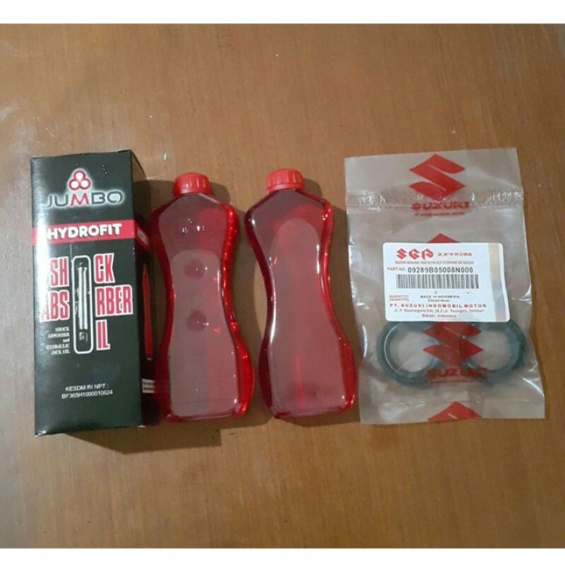 Seal shock+oli shock Suzuki Satria Fu karburator ori