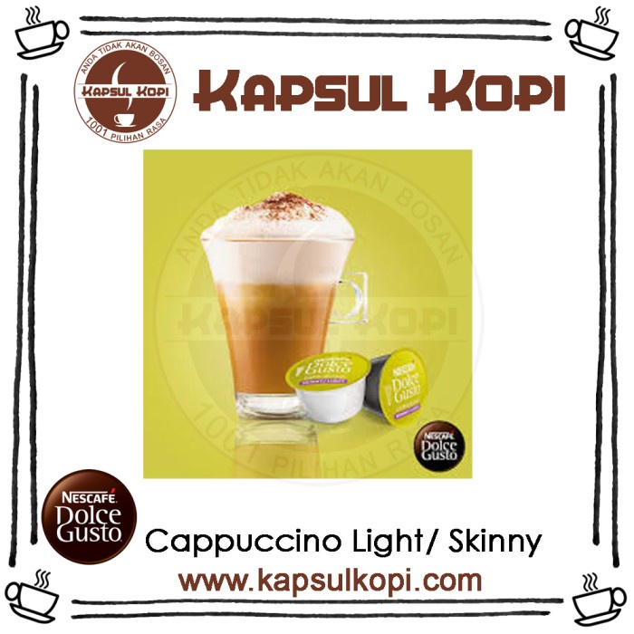 

Kopi - Light Cappuccino Kapsul Kopi Nescafe Dolce Gusto Impor Ndg Capsule