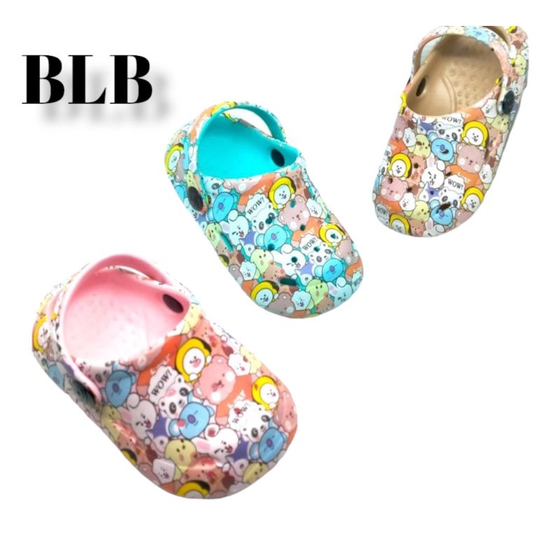 SANDAL BAIM ANAK UNISEX MOTIF SEPATU SANDAL ANAK BALITA TALI BELAKANG Perempuan dan laki laki TERBARU NYAMAN