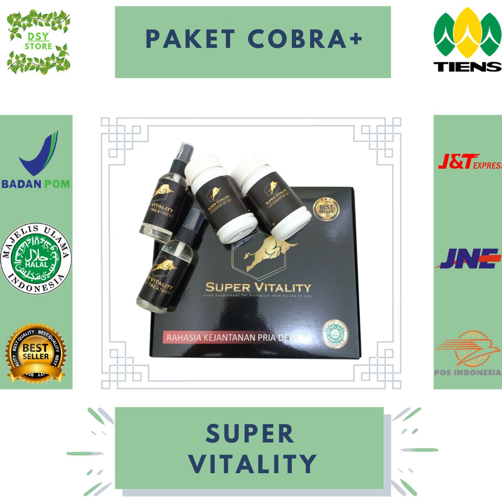 [Cobra+] Super Oil Vitality Original 100%