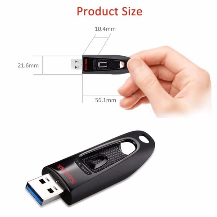 Flashdisk Sandisk CZ48 128gb