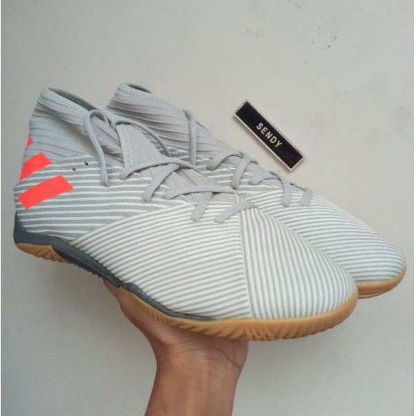 Adidas Nemeziz 19.3 IN Grey Two EF8289 Sepatu Futsal Adidas Nemeziz 19.3 IN Original