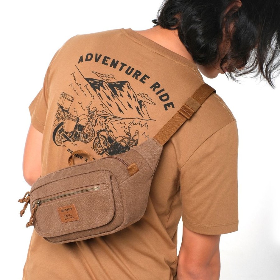 TAS ORIGINAL EXRE LEICESTER WAIST BAG - BROWN