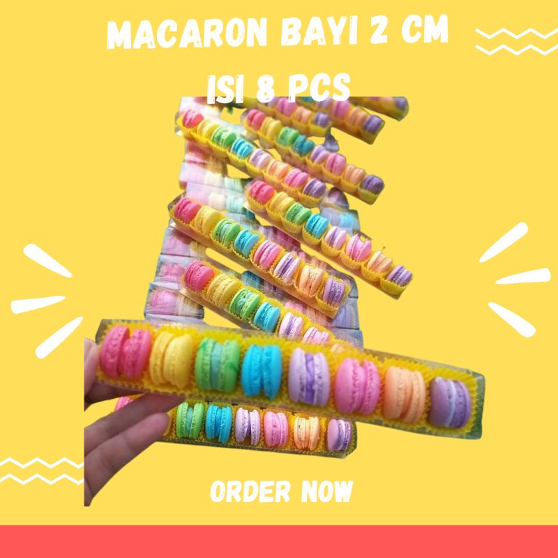 

BABY MACAROON ISI 8 GRABSEND GOSEND LANGSUNG KIRIM