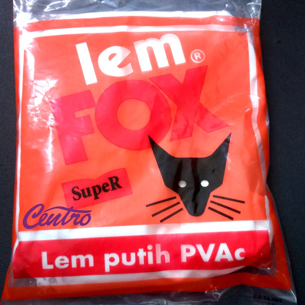 

Lem Fox Putih 350 Gram Kertas Kayu 350gr PVAc Glue