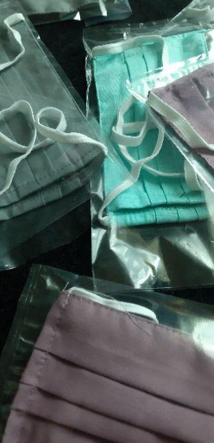 Masker Kain 1 Lusin Bisa Masuk Tisu