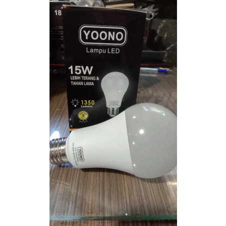 Lampu LED 15 Watt - Lampu LED Yoono 15 Watt