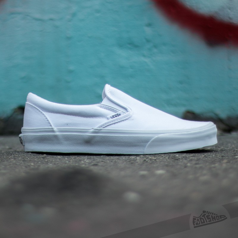 [COD] PREMIUM QUALITY! Sepatu Vans Slip On Classic - Hitam Putih / Full Hitam / Full Putih