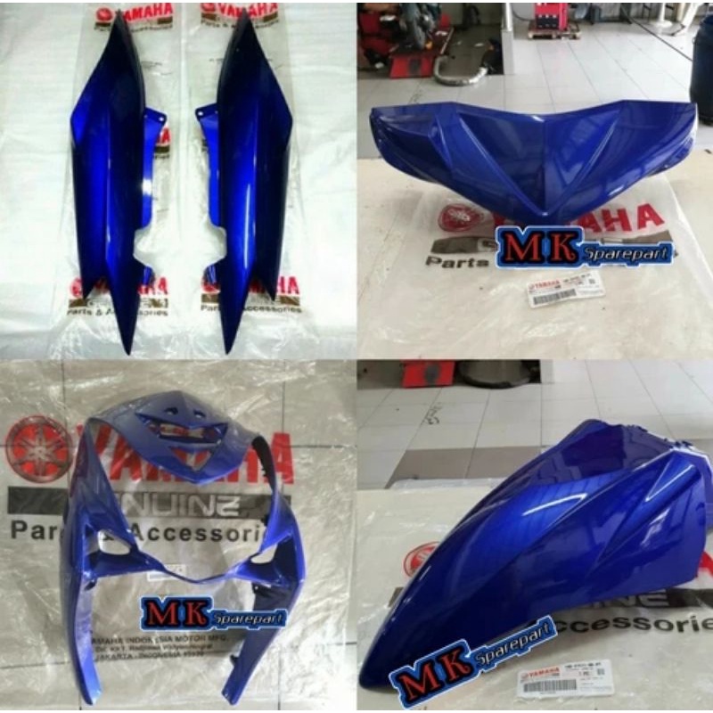 FULL SET BODY HALUS MIO SOUL BIRU ORIGINAL YAMAHA